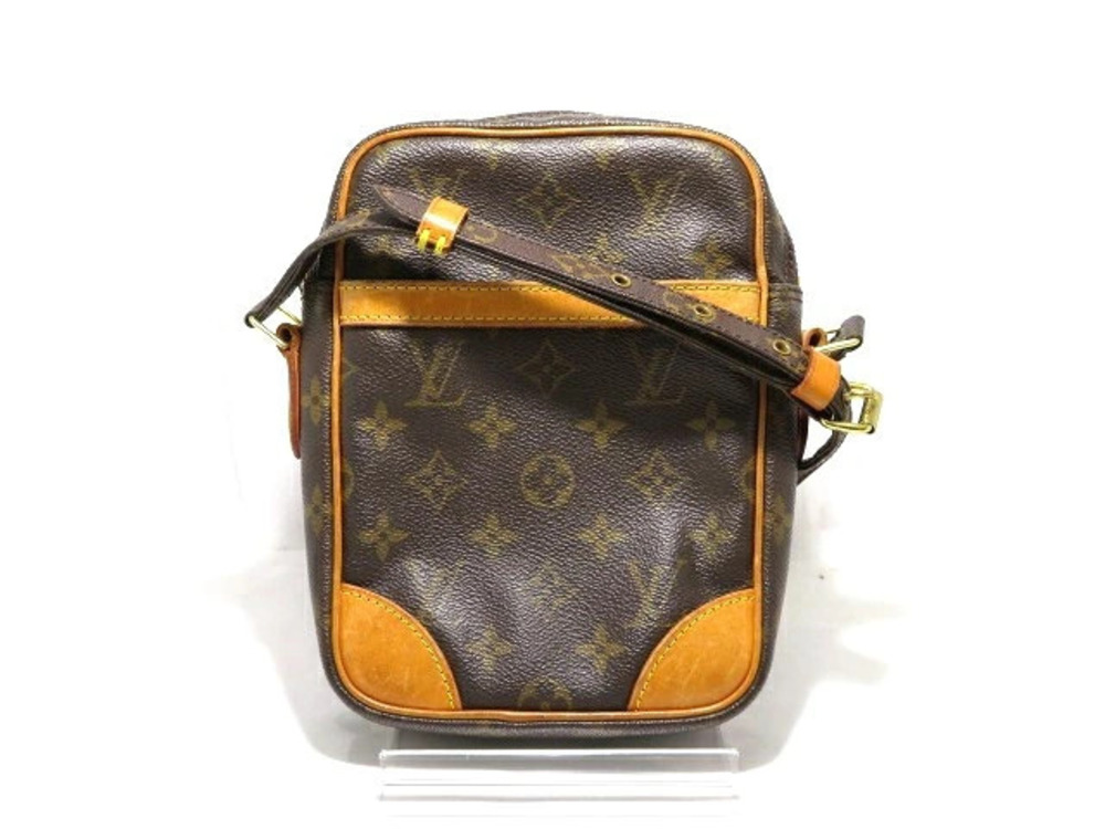 Louis Vuitton Danube Bag Shoulder Monogram Brown